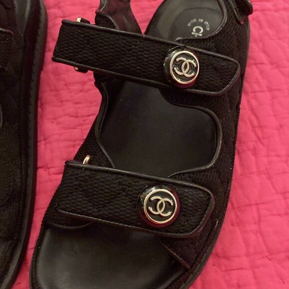 Chanel “Dad” sandals, US8 - Picture 4 of 9